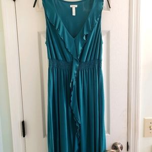 Green dress by Soma